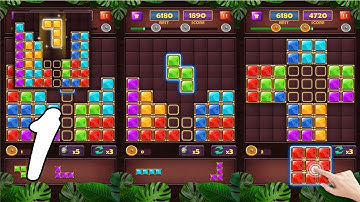 Puzzle Block Blast Gameplay Walkthrough Part 1 (Android, IOS)