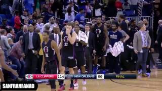 Chris Paul, Blake Griffin & Jamal Crawford at Pelicans (02/12/2016) - Unstoppable!