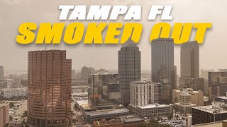 I captured Tampa covered in smoke with the DJI Mini 4 Pro by OriginaldoBo 1,336 views 6 months ago 1 minute, 4 seconds