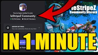 HOW to JOIN LESTRIPEZ DISCORD SERVER ✅PC & MOBILE✅