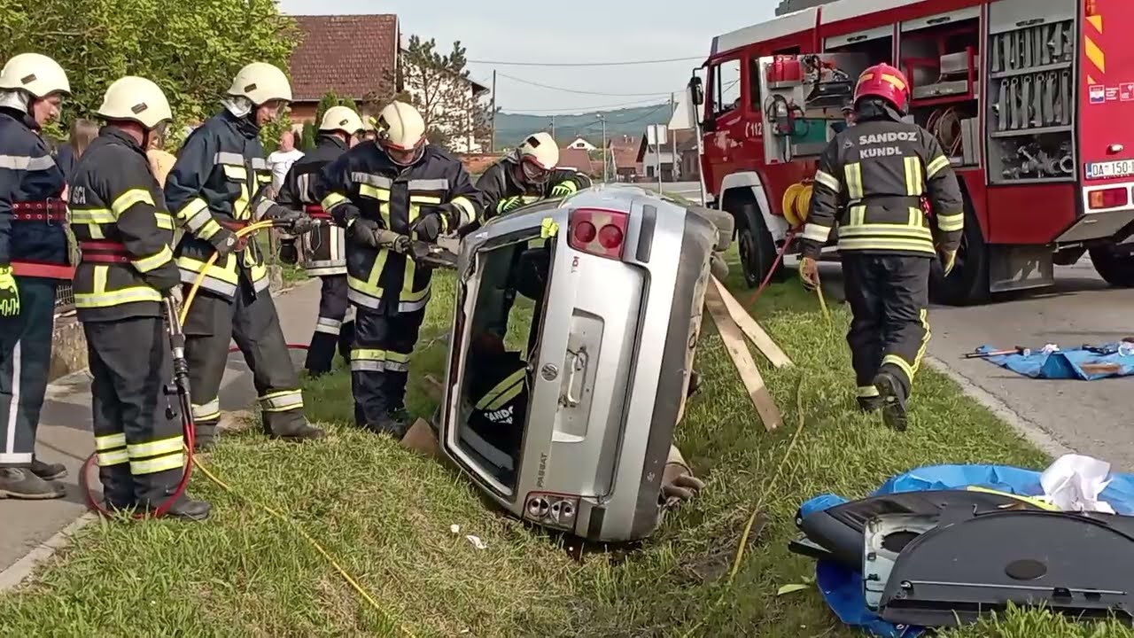 Združena vatrogasna vježba - Dobrovac 3.5.2025.