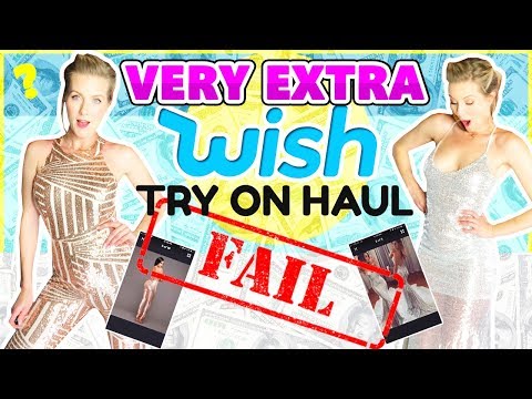 WISH TRY ON HAUL | 10 VERY EXTRA OUTFITS from WISH.com
