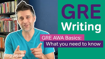 GRE AWA Basics: Here