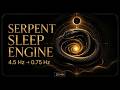 Serpent Sleep Engine | 20 Minute Sub-Delta Sleep Journey | 4.5 Hz to 0.75 Hz Bisochronic®