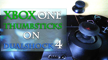 Install Xbox one Thumbsticks on Dualshock 4