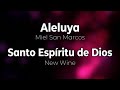 Aleluya / Santo Espíritu de Dios (pista/karaoke/acordes)
