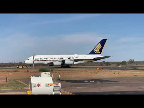 A380 Comes to Alice Springs