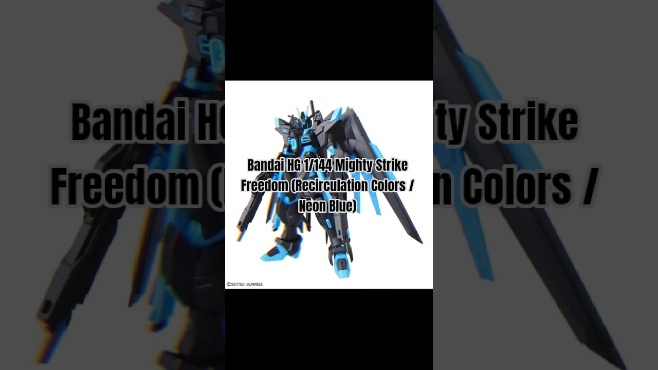 Bandai HG 1/144 Mighty Strike Freedom (Recirculation Colors / Neon