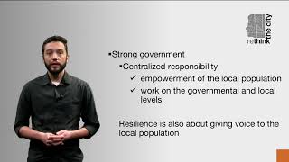 3.3.2 Resilience thinking when planning in the South