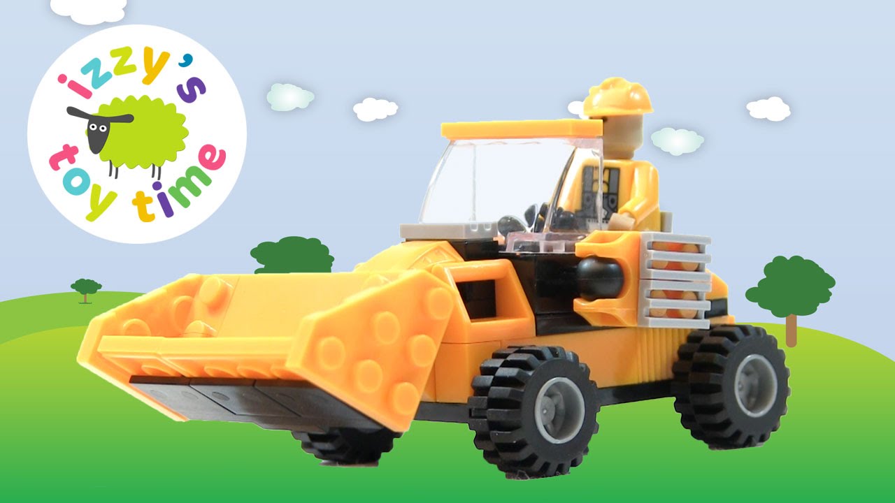 Construction Vehicles Toys for Kids | Building a LEGO Brix Bulldozer! Unboxing Videos for Kids best construction vehicle toys