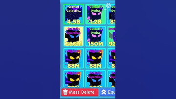 New Update - Galaxy Island! - Got Rainbow Galactic Hydra In Clicker Simulator! (Roblox)