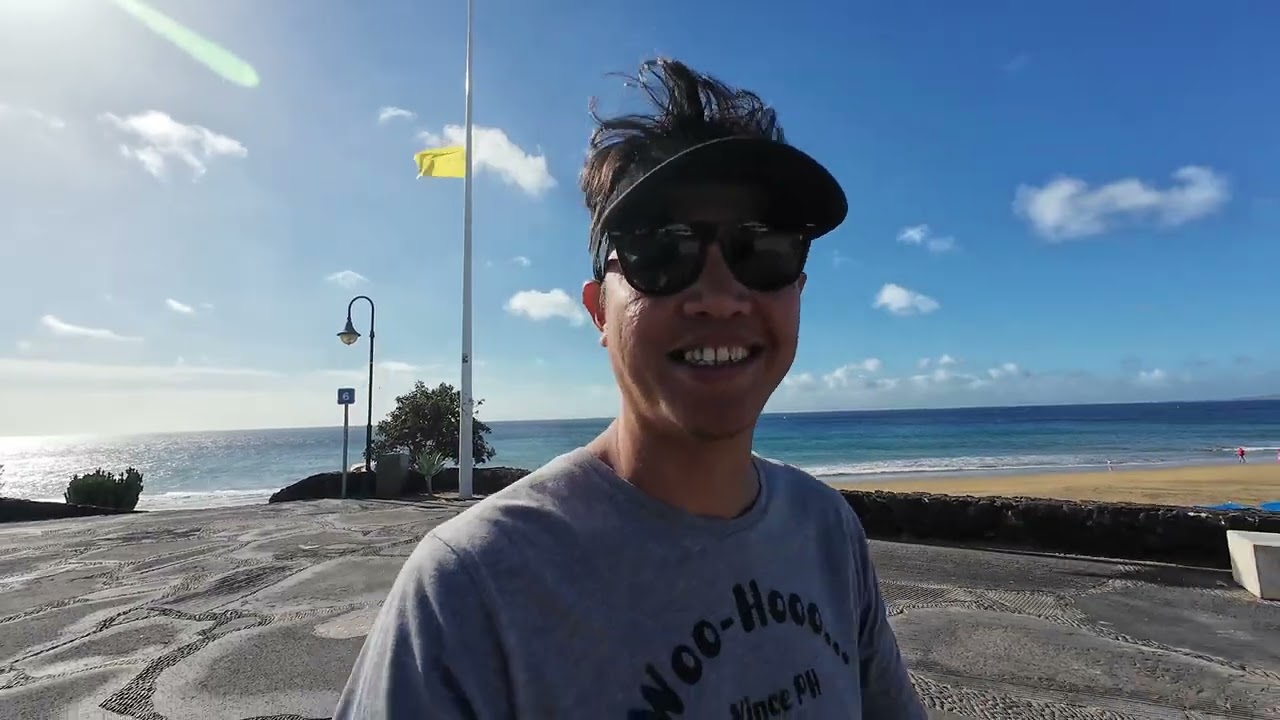 No Words Just grab my Camera And film it! Gorgeous Puerto del Carmen today! 