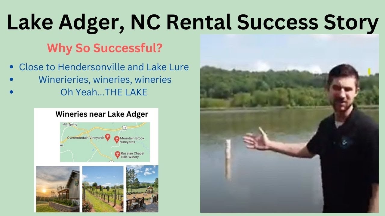 Success Story for short term rental in Lake Adger