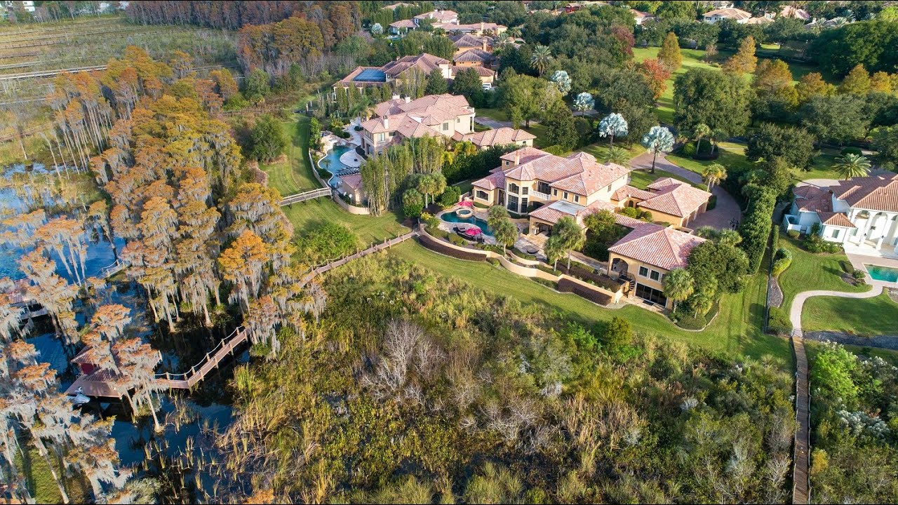 Exquisite Lakefront Estate in Windermere Florida - 11103 Bridge House Rd.