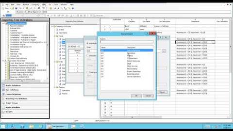 Management Reporter Intro to Reporting Trees