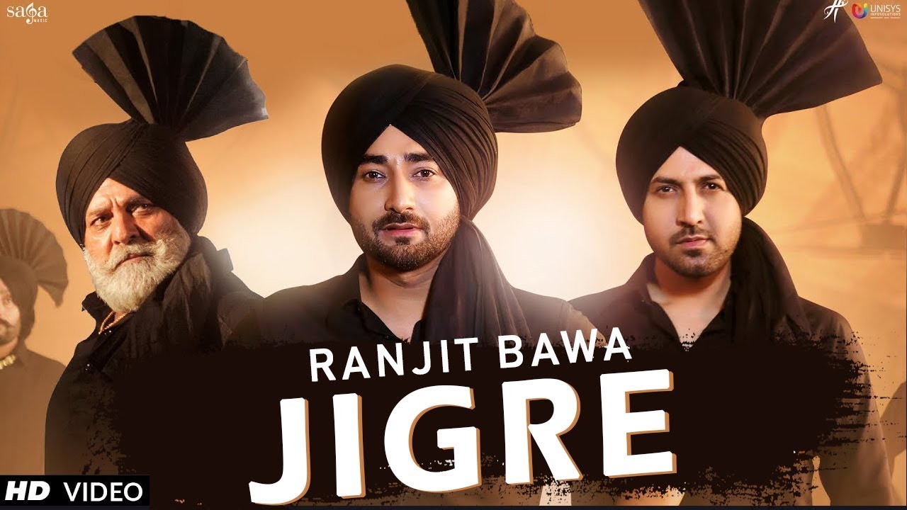 Ranjit Bawa  Bomb Jigre  Jigre Hunde Jine De Bamb Mitro   Jit ohna di hundi aa   Saga Music