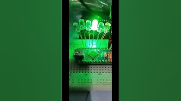 Arduino Nano Running LED light Project / MSS Electronic YouTube channel Please Subscribe 🙏