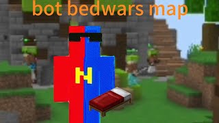 Hi guys I play bot bedwars practice map. check description and download. screenshot 4