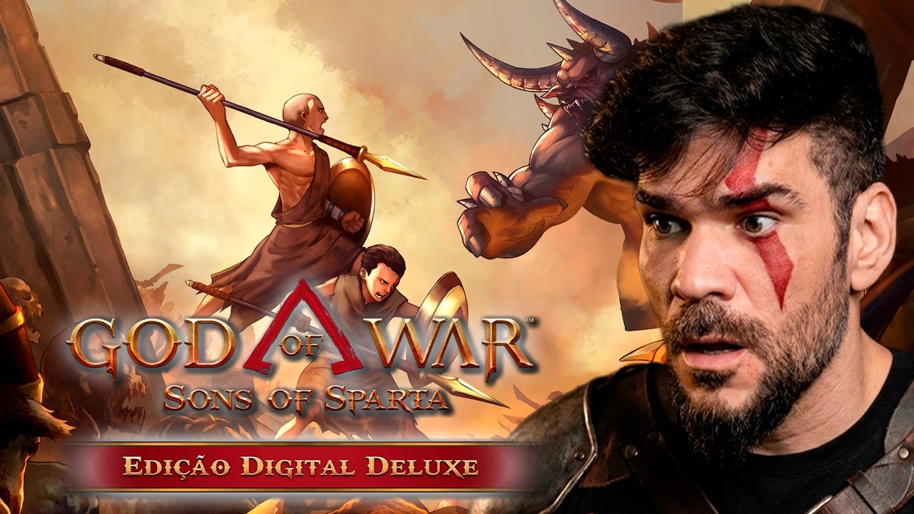GOD OF WAR SONS OF SPARTA AO VIVO 🔥 PS5 - Português BR