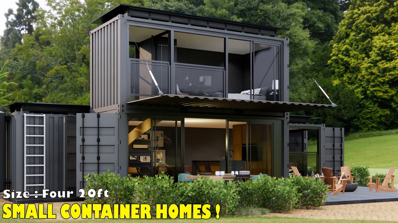 Container Chess House Shipping Container House | The Container House Is Designed With Modern ...