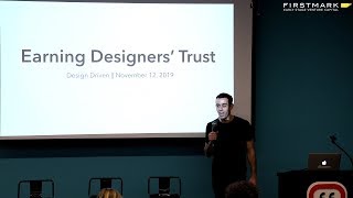 Earning Designers' Trust // Jake Poses, Jumprope (FirstMark's Design Driven NYC) by Design Driven NYC 139 views 4 years ago 22 minutes