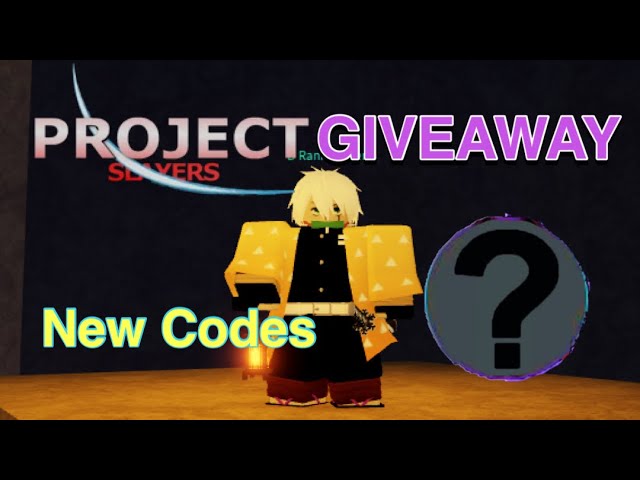Give away 101+ free Project Slayers code #Latest #Free