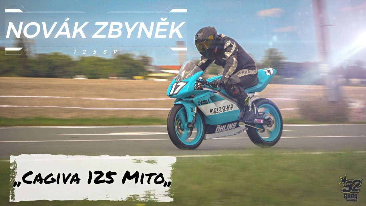 CZECH ROAD RACE / 125SP #17 ZBYNĚK NOVÁK - CAGIVA MITO 125 #4K