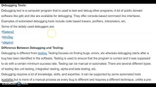 the art of debugging