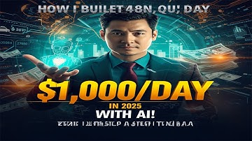 💰 How I Built a $1,000/Day Business Using AI in 2025 🤖 | Passive Income, Automation & Side Hustles 🚀