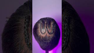 Braided letter w, lowercase edition