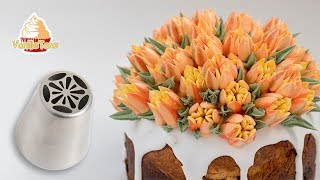 RUSSISCHE SPRITZTÜLLEN | TIPPS ZUM EINFÄRBEN DER CREME | Osterkuchen dekorieren | VanilleTanz RUSSISCHE SPRITZTÜLLEN | TIPPS ZUM EINFÄRBEN DER CREME | Osterkuchen dekorieren | VanilleTanz