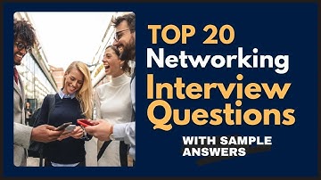 Networking Interview Questions and Answers for 2025