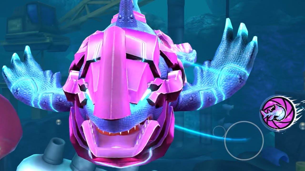 Can QUANTUM SHARK Survive MECHA CLAUS?! (Hungry Shark World)