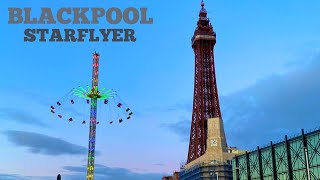 Riding The Blackpool Starflyer - Christmas In Blackpool Vlog December 2021