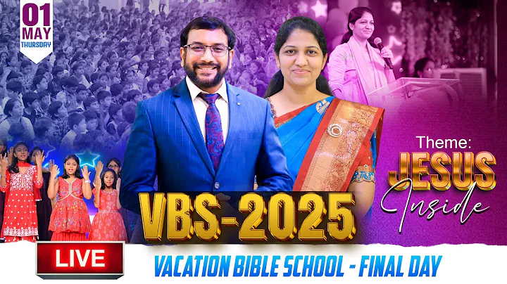Online VBS - 2025 | #Live | 1st May | Day - 4 | Mrs Blessie Wesly | Christ Worship Centre