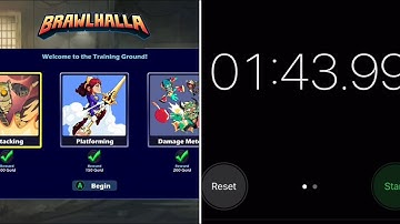 Brawlhalla Tutorial Xbox One Speedrun