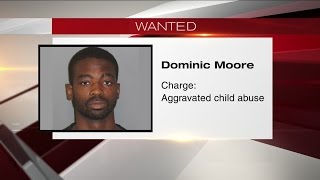Search for aggravated child abuse suspect