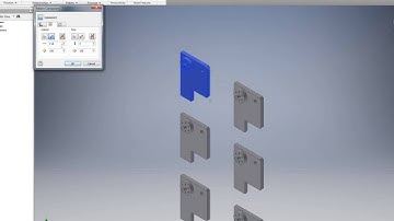 UNI2004: Inventor - Assembly: Pattern