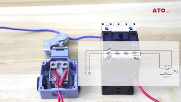 Roller limit switch NO NC contact wiring and testing