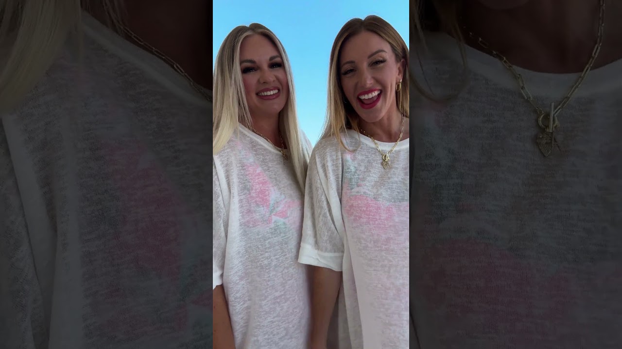 CONTINUE ON OVERSIZED TUNIC