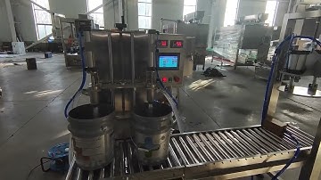 Paint Bucket Weight Filling Machine