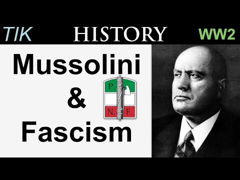 A Short History Of Mussolini And Fascism | Tikhistory Ww2 QxA 18