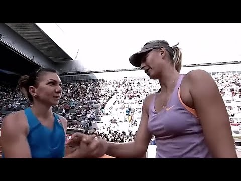 Maria Sharapova vs Simona Halep 2014 Madrid Open Final Highlights