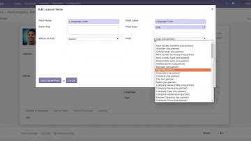 How to Add Custom Field on Partner(Contact/Customer/Supplier) Form | Odoo Apps Features #odoo16