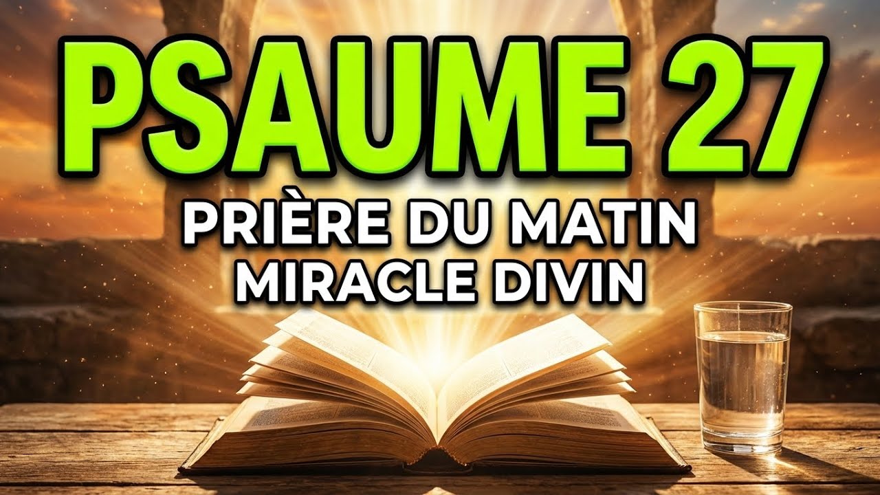 PRIÈRE DU MATIN – Psaume 27 Pour Protection, Victoire Et Miracle Divin - Voix du Ciel