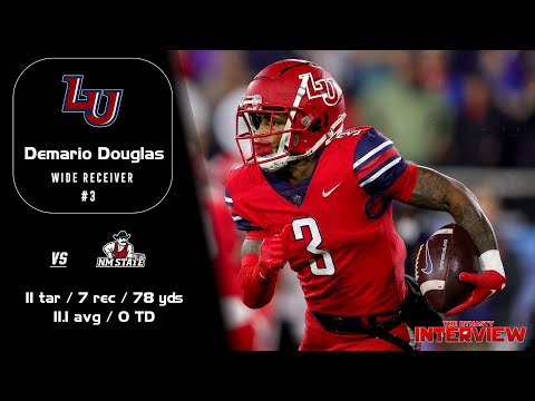 Demario Douglas - Liberty WR #3 vs New Mexico State (2022)