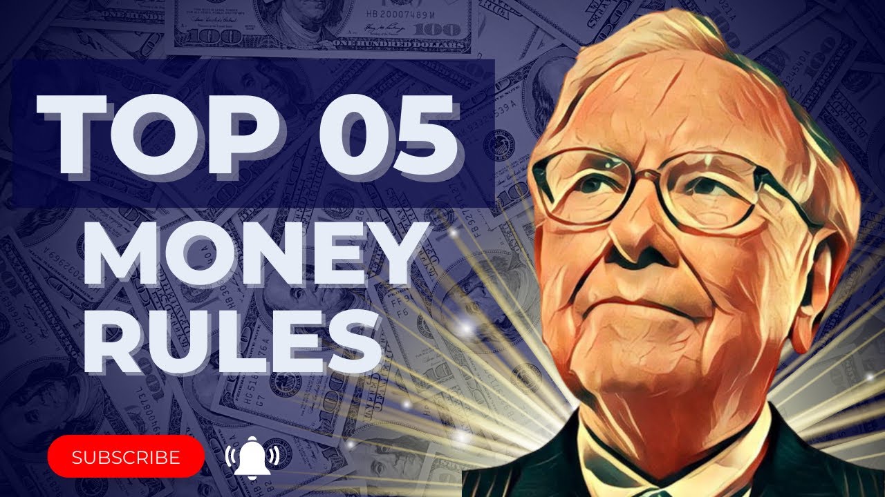Top 05 RULES of MONEY II जल्दी अमीर बनने का सबसे तेज़ तरीका (Get Rich Fast) II PERSONAL FINANCE II