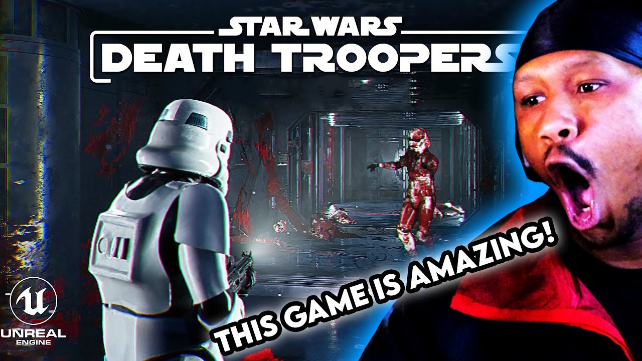 STAR WARS HORROR GAME!? WHY DID I NOT HEAR ABOUT THIS!? (DEATHTROOPERS) CHAPTERS 1 & 2 [MAY 4TH]