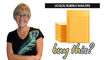 UCGOU Bubble Mailers 4x8 Inch Yellow Review | Best Bubble Mailers On Amazon