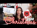 WHAT I GOT FOR CHRISTMAS 2020 | CHRISTMAS PRESENT HAUL **I CAN’T BELIEVE SHE DID THIS!**